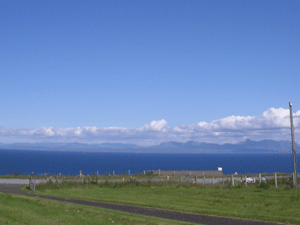 View from the front of the house